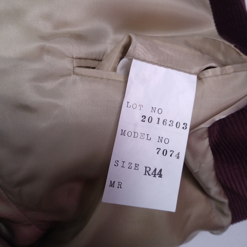 Vintage Polo Ralph Lauren Polo University Brown Corduroy Blazer Jacket 44R - Picture 6 of 9